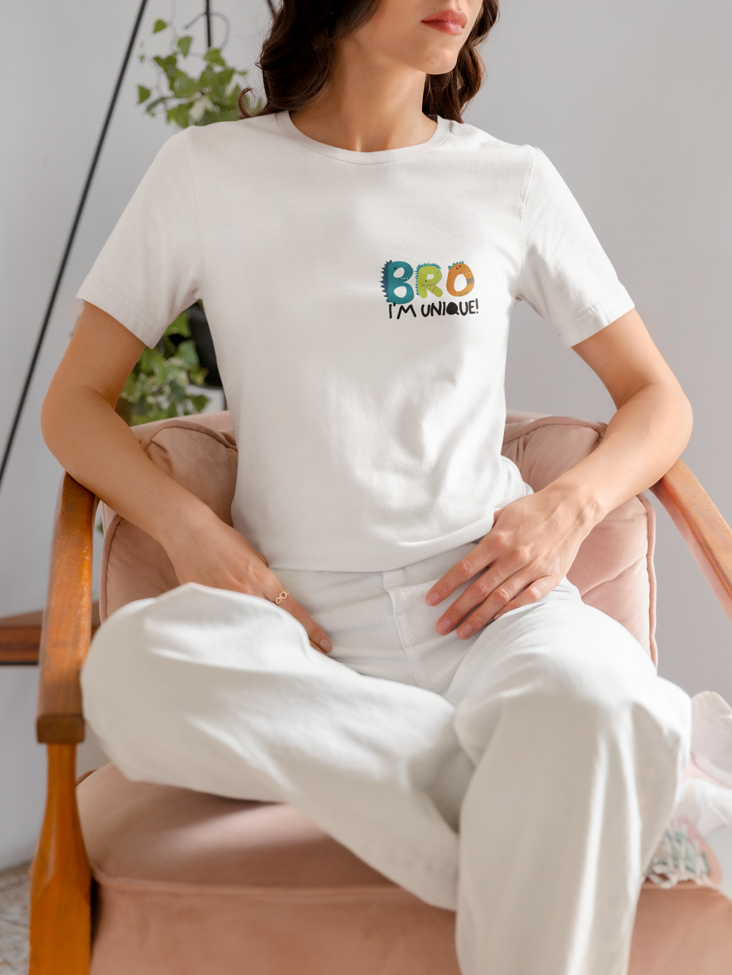 Bro White Platinum T-shirt