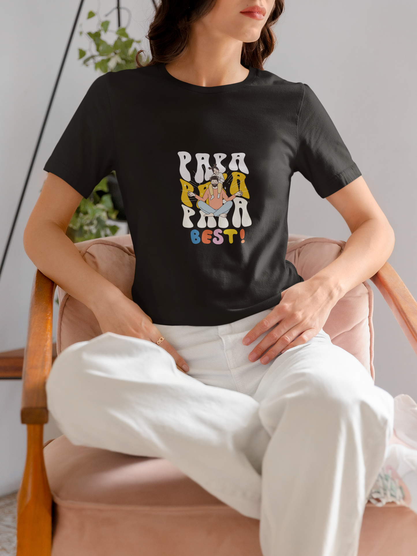 Papa Black Platinum  T-shirt
