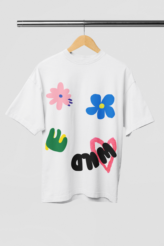 Wild Off-white Oversize T-shirt